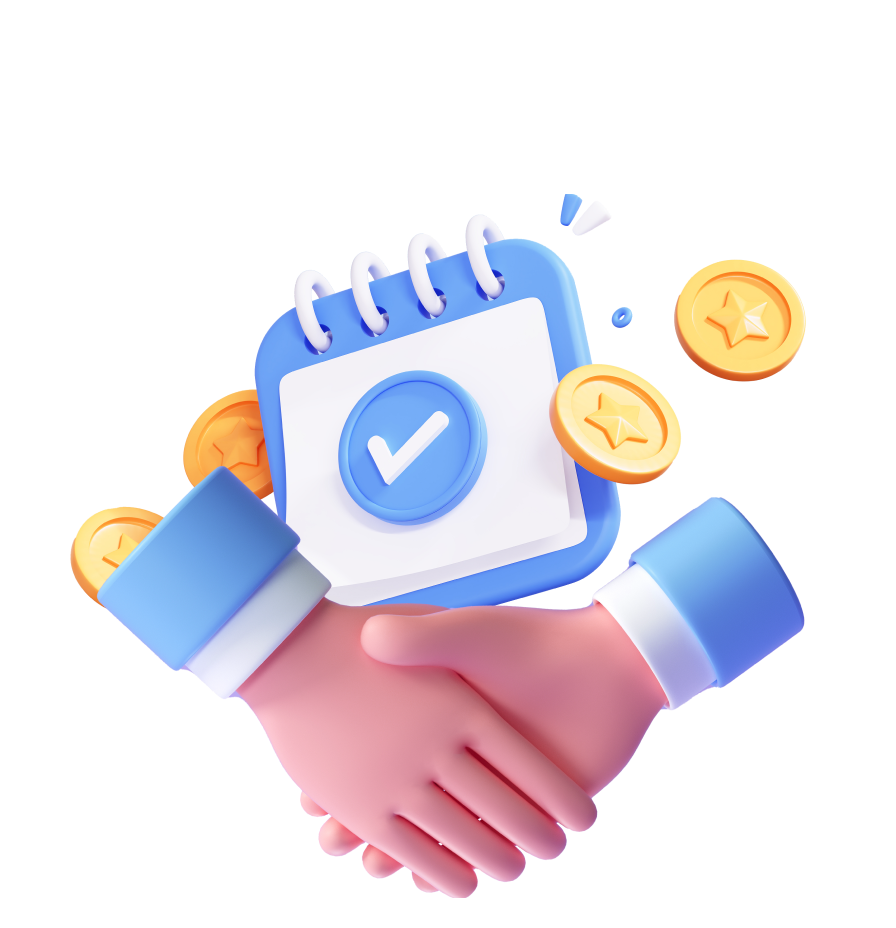 2 business partners shaking hands for Onboarding Activities