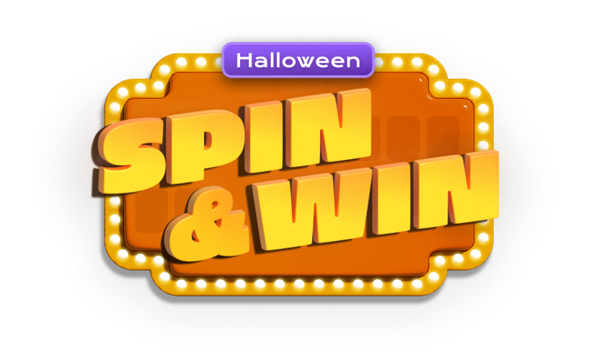 Virtual Halloween Spin and Win