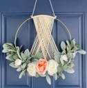 Faux Floral Wreath