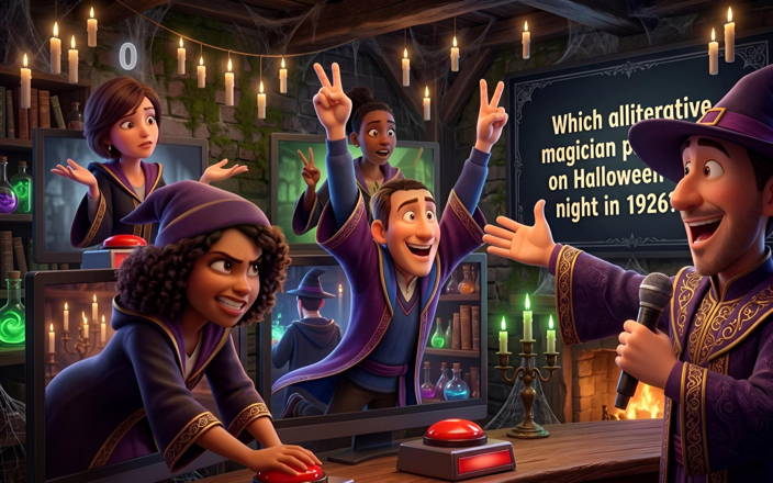 Virtual Halloween Trivia