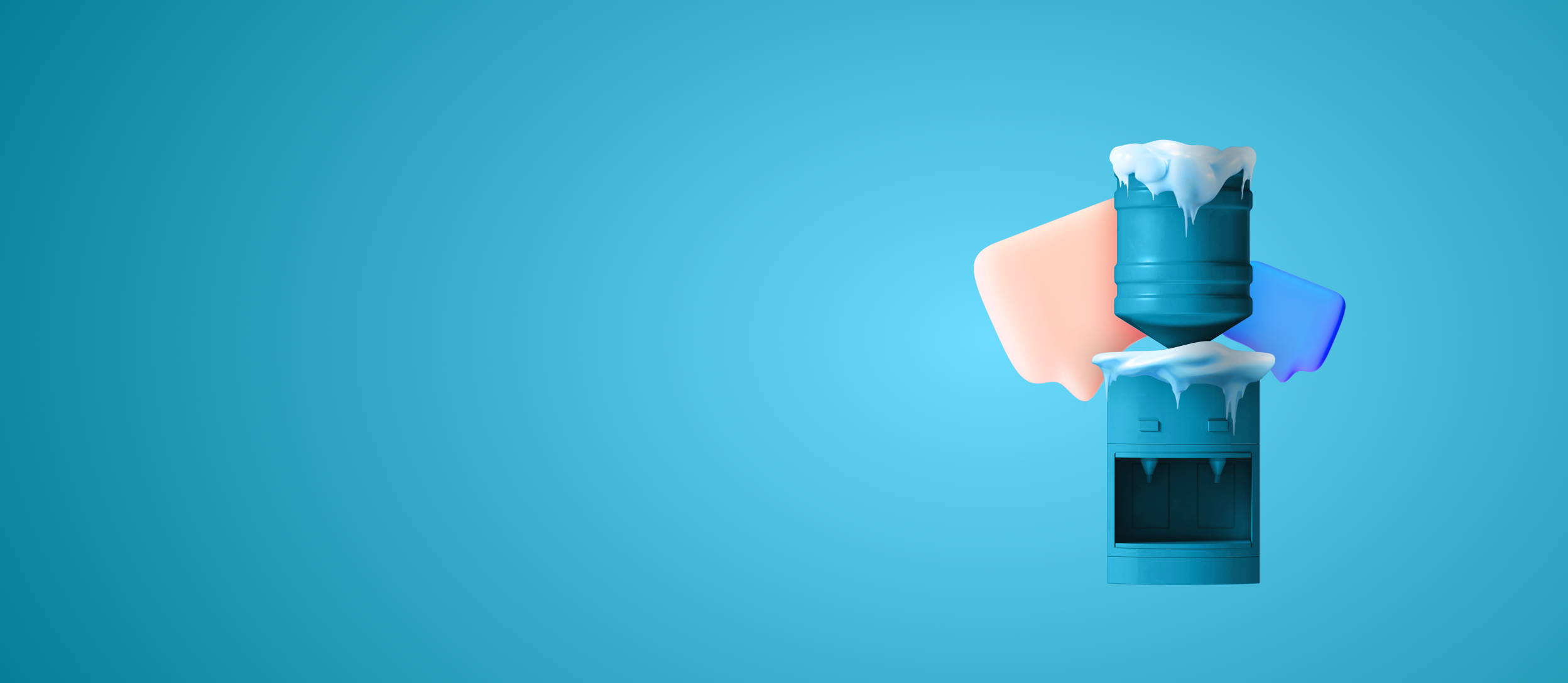 A frosty water cooler for Virtual Icebreaker Games