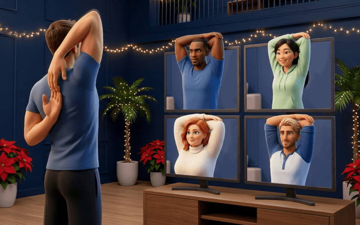 Virtual Holiday Deskercise Class