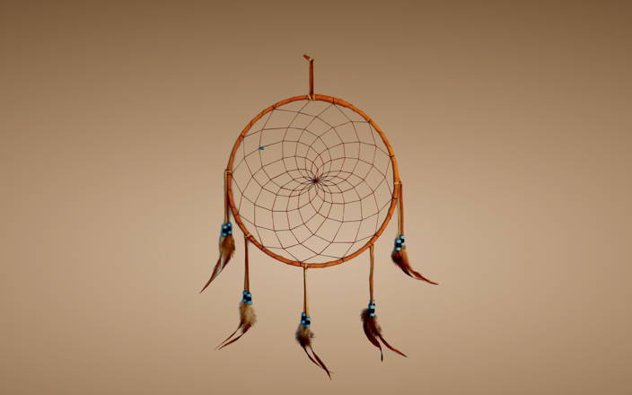 a dream catcher made in a dream catcher class (preview)