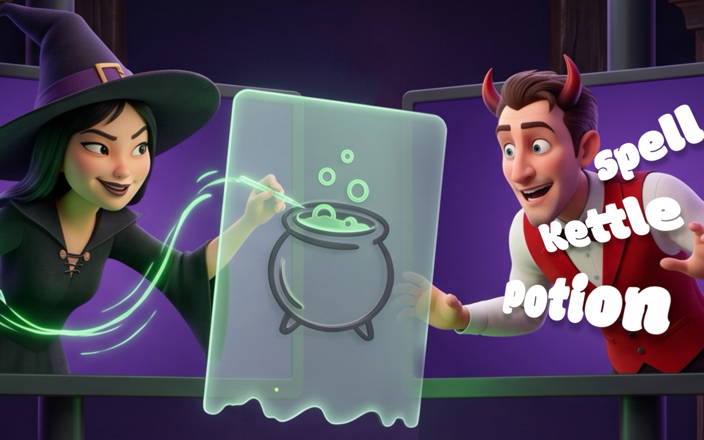 Virtual Halloween Pictionary