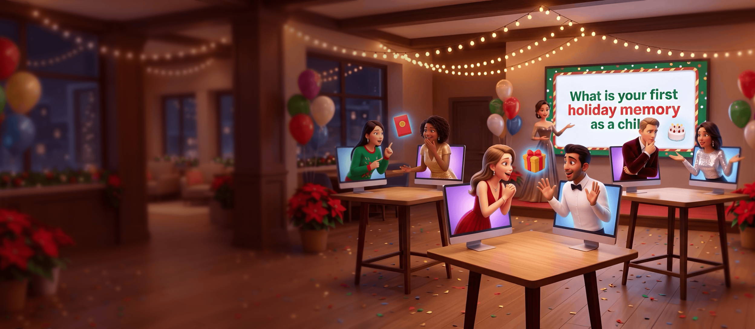Virtual Holiday Water Cooler