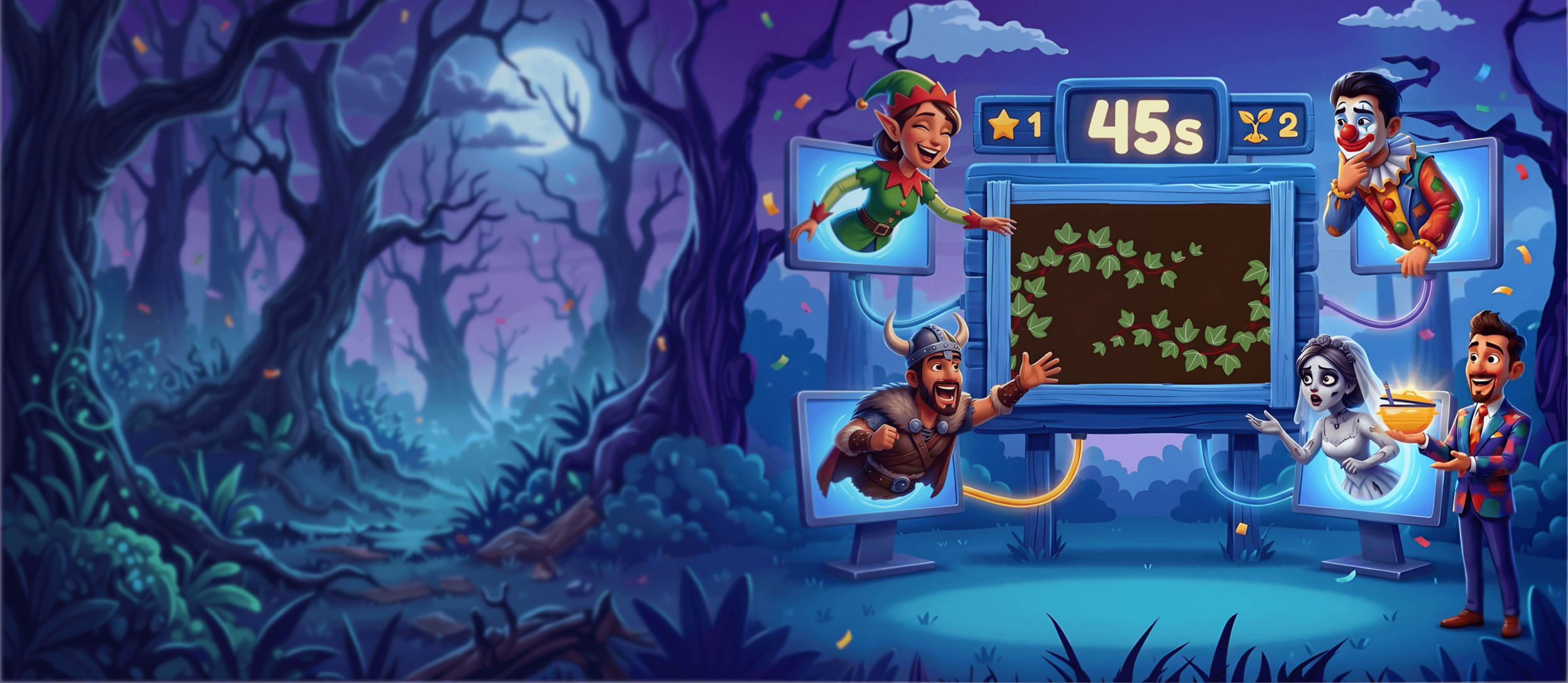 Virtual Halloween Mini Games