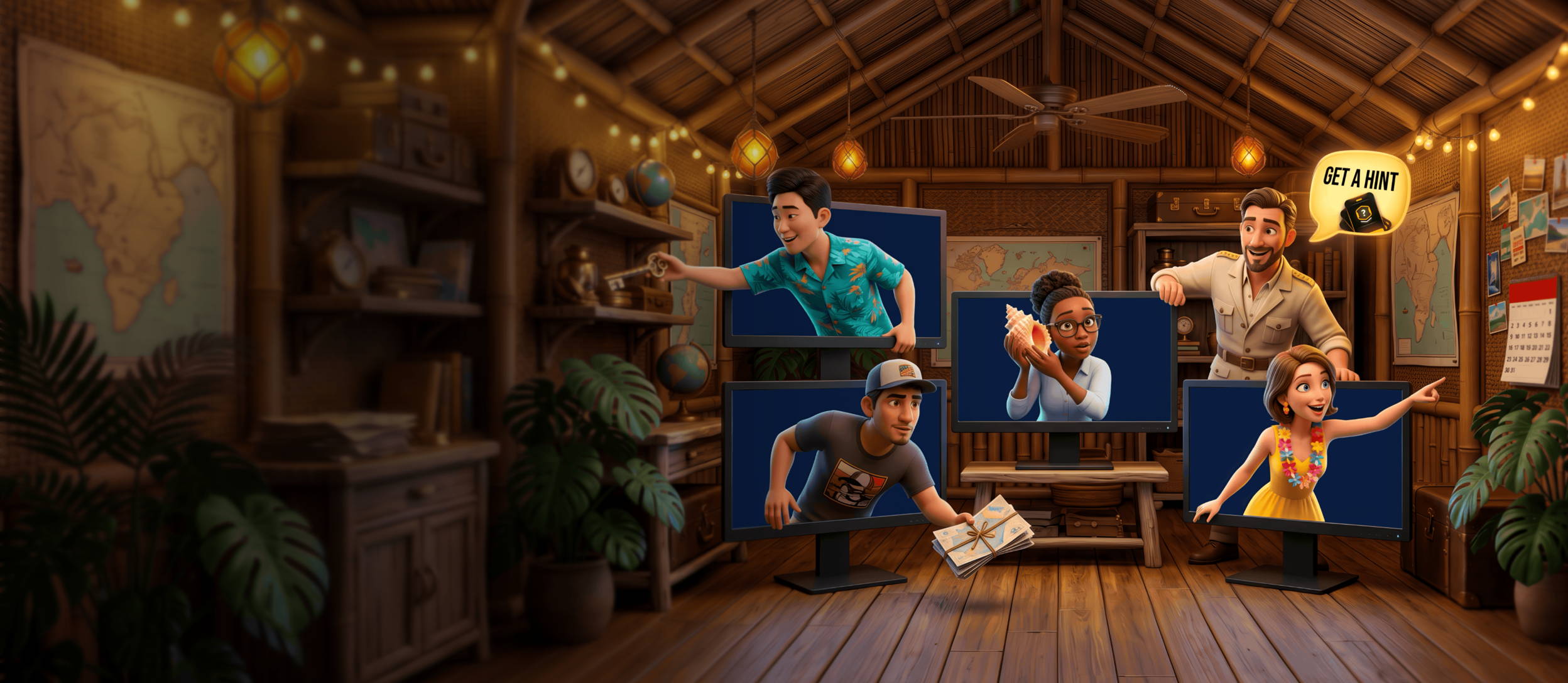 Virtual Holiday Escape Quest