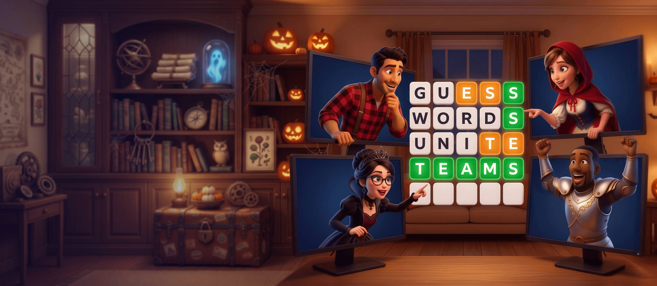 Virtual Halloween Workle