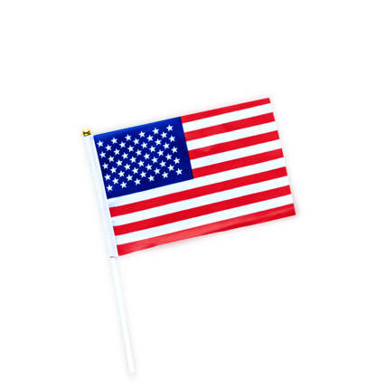 American flag for 4th of July Office activities