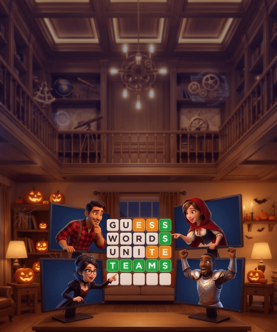 Virtual Halloween Workle