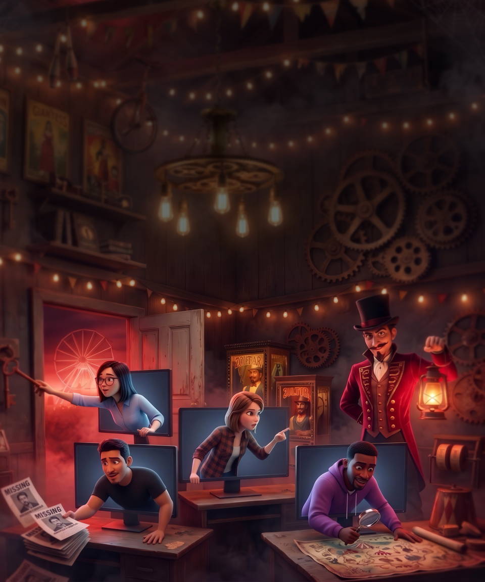 Virtual Halloween Escape Quest