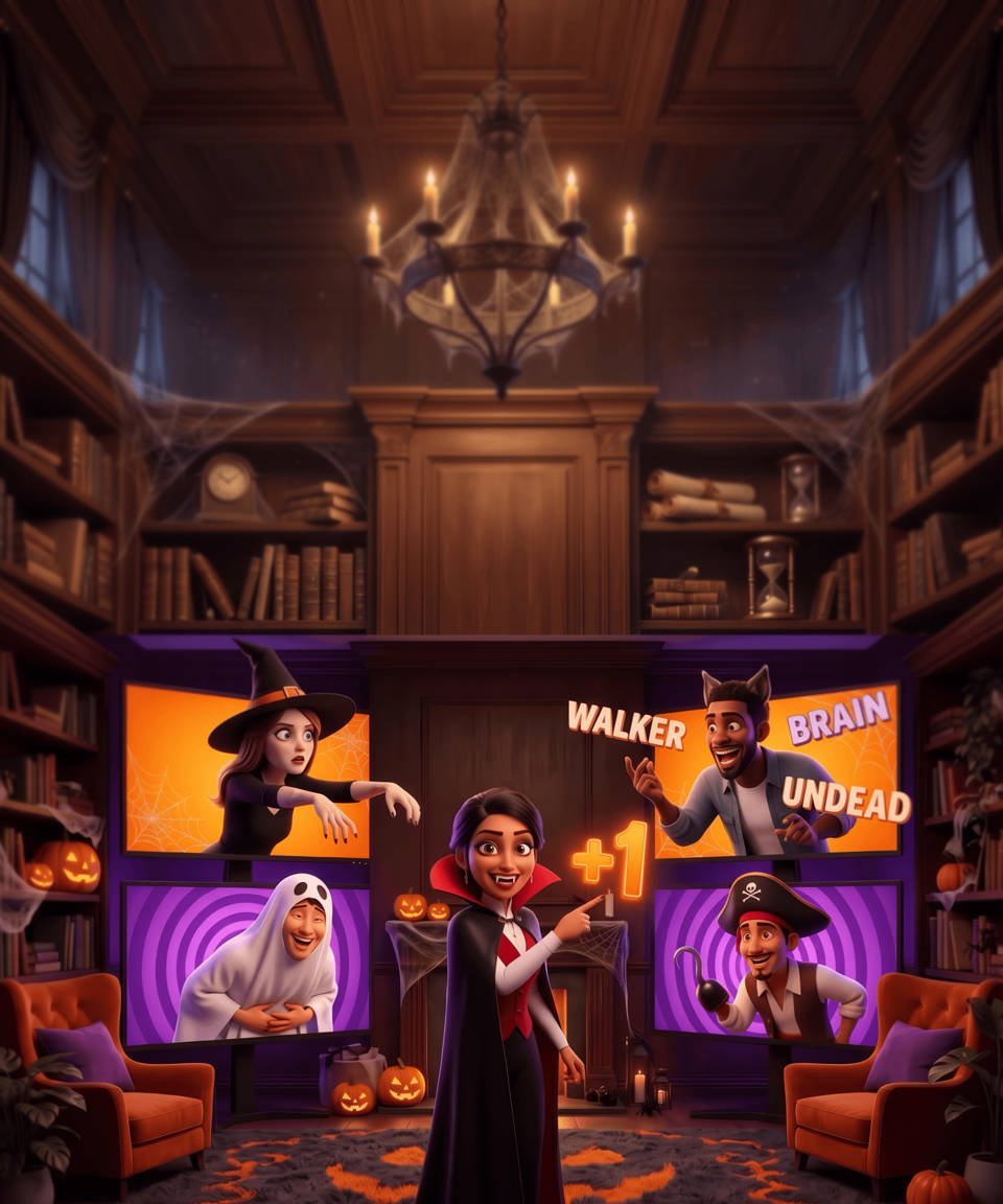 Virtual Halloween Charades