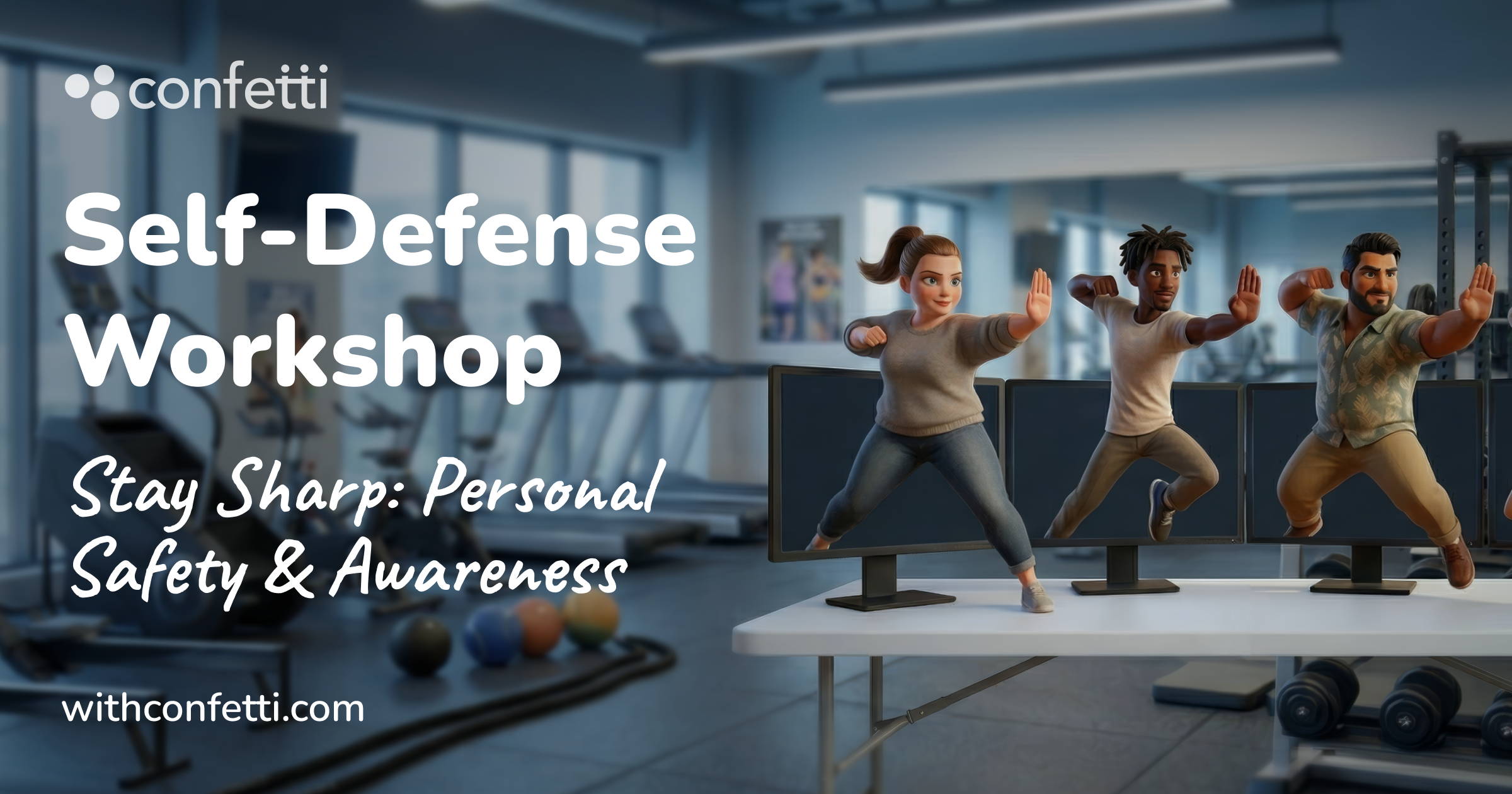 Confetti 🎉 | Virtual Self-Defense Workshop