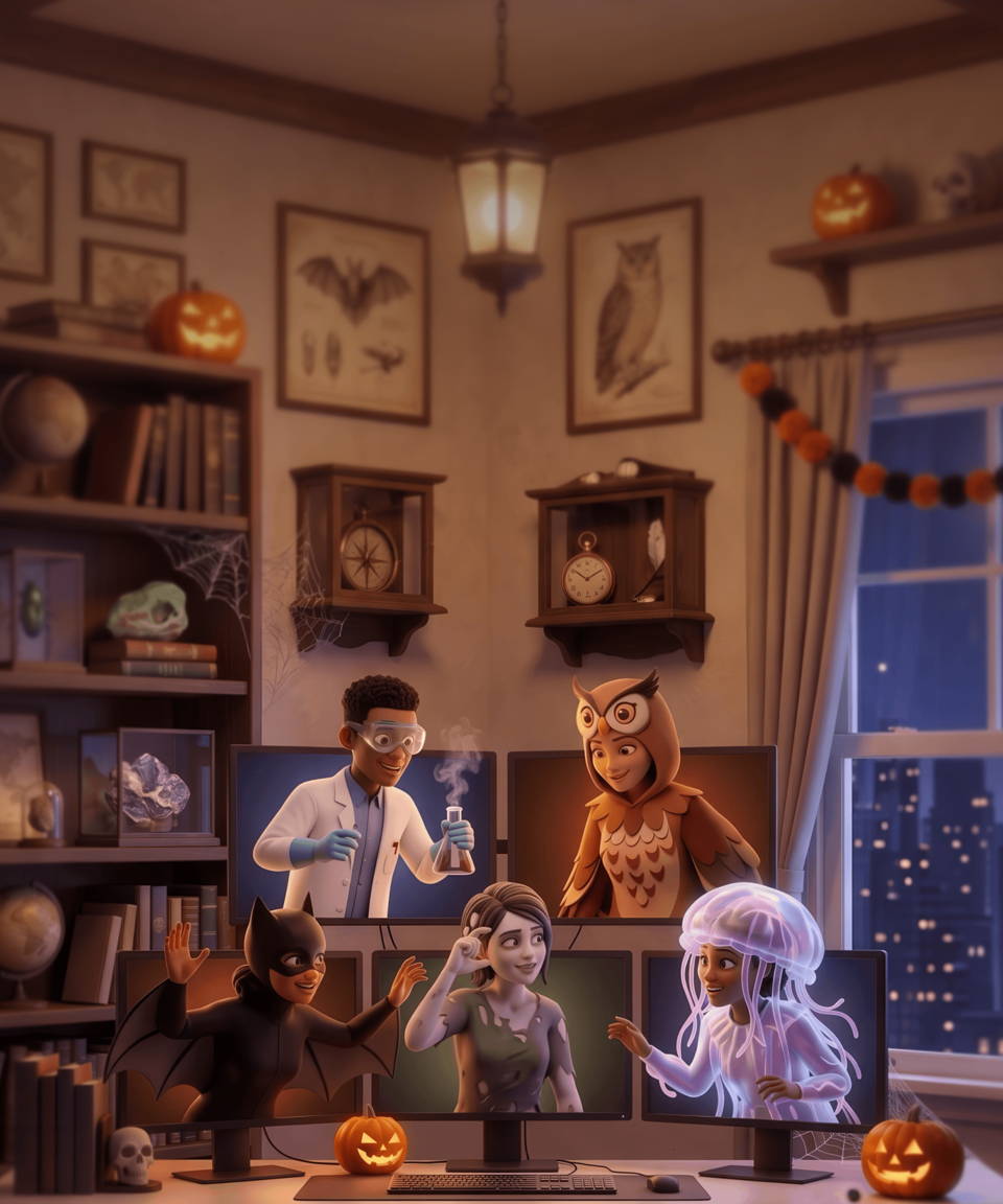 Virtual Halloween Sign Language Workshop