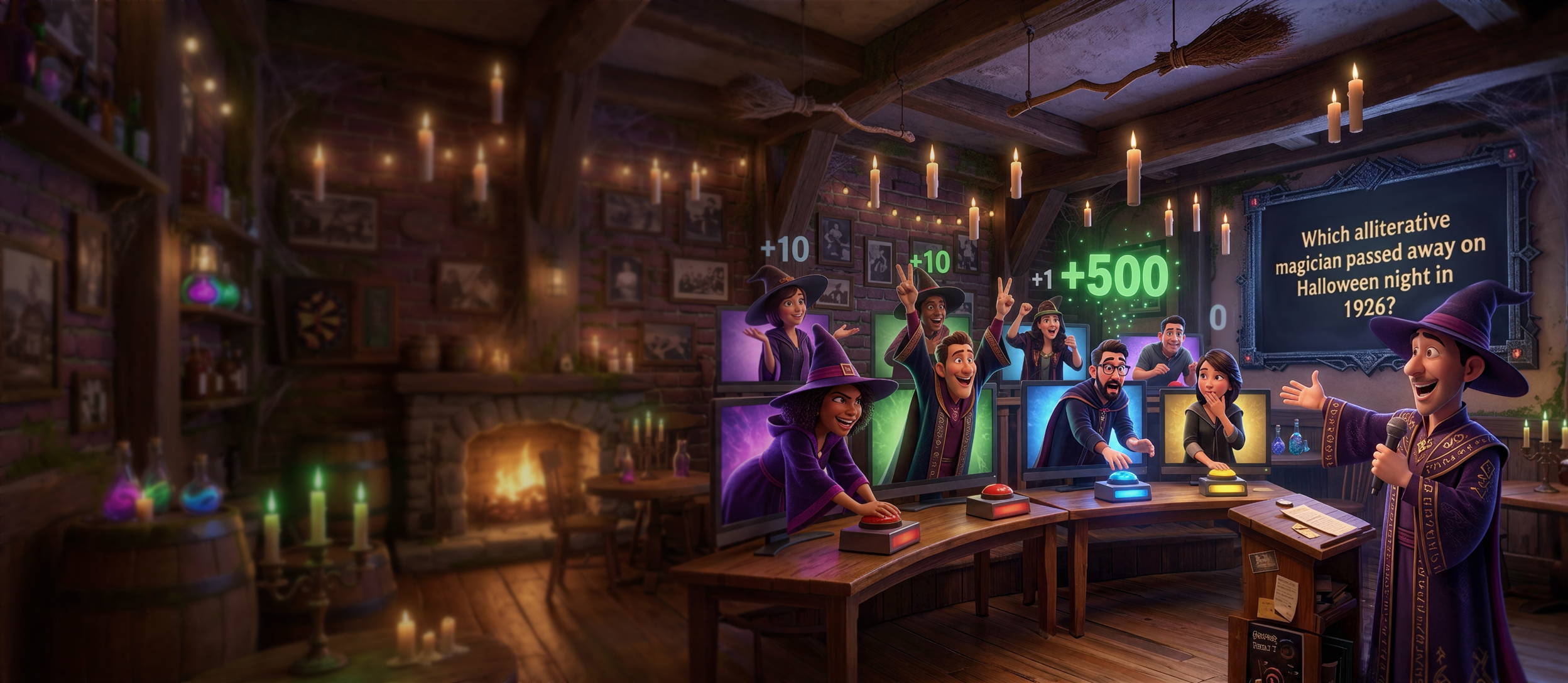 Virtual Halloween Trivia