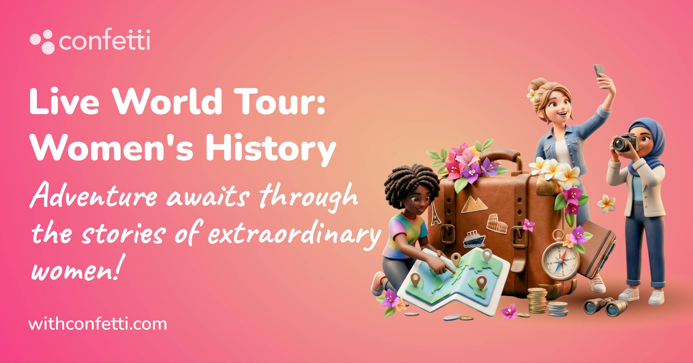 Confetti 🎉 | Virtual Live World Tour: Women's History