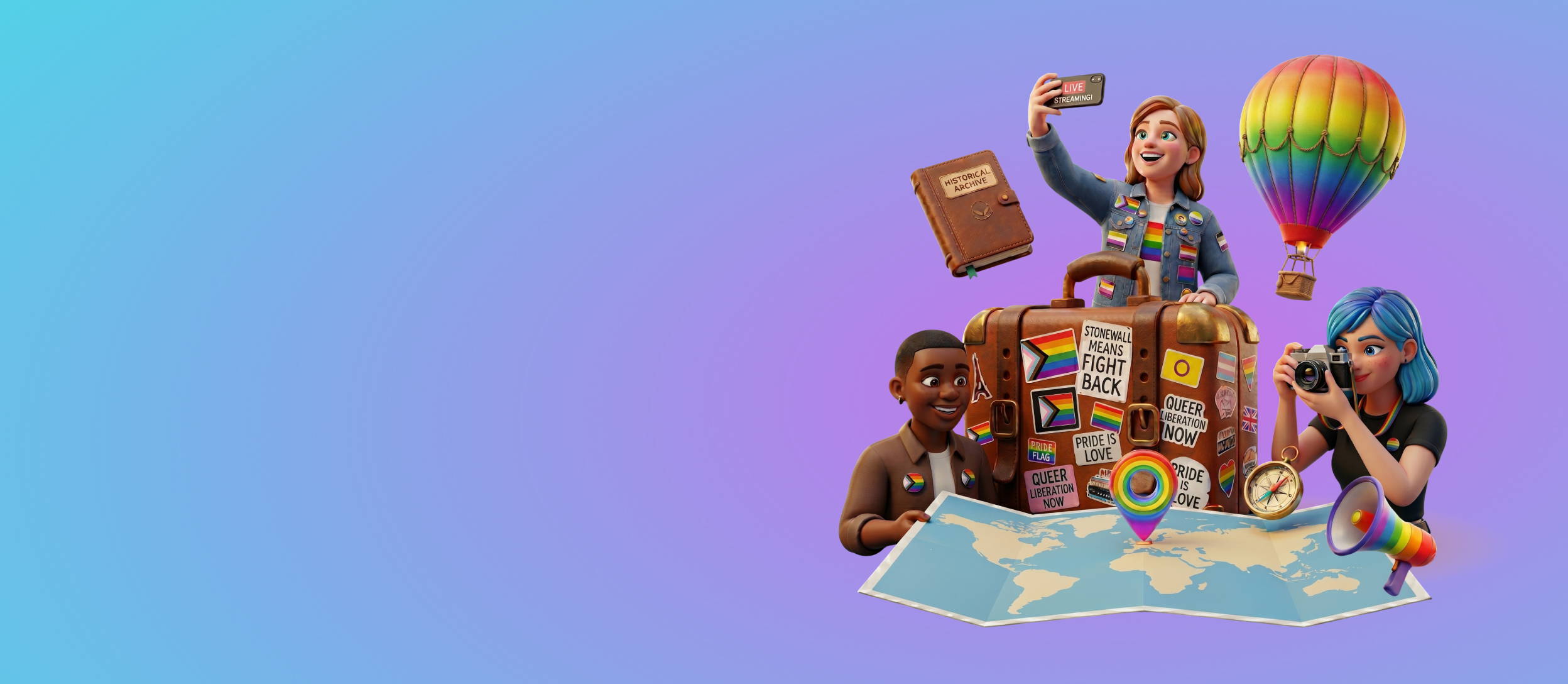Virtual Live World Tour: LGBTQIA+ History