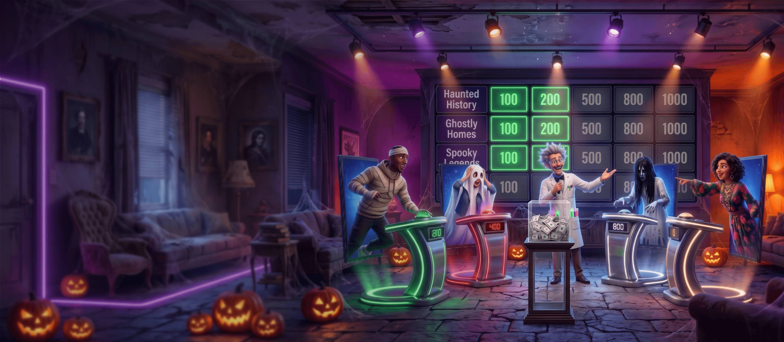 Virtual Halloween Jeoparty for Good