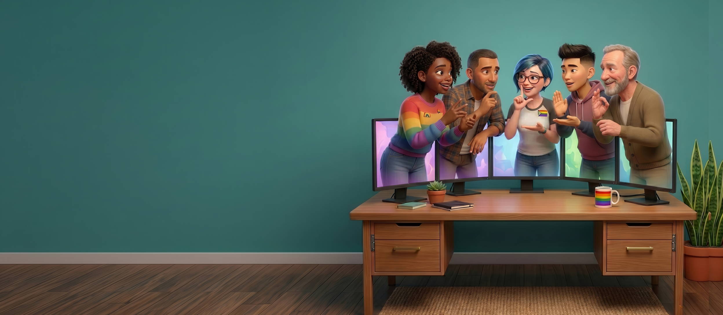 Virtual Sign Language Workshop: LGBTQIA+ Edition