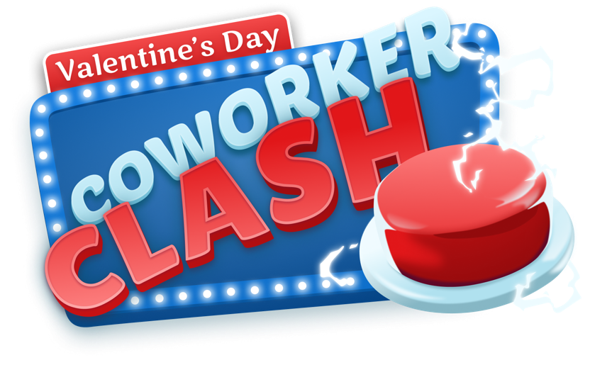 Virtual Valentine's Day Coworker Clash