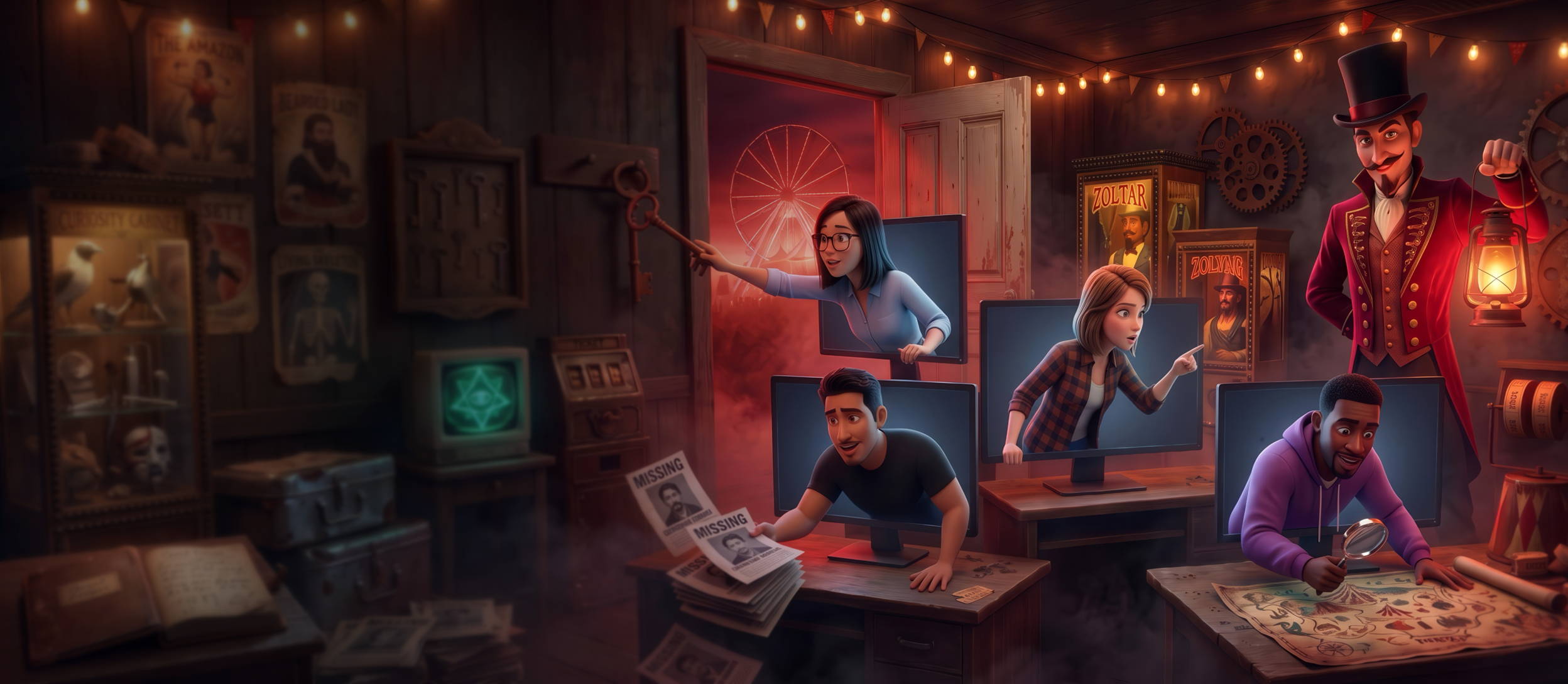 Virtual Halloween Escape Quest